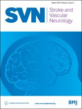 Stroke and Vascular Neurology: 2 (1)