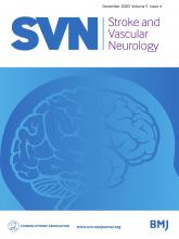 Stroke and Vascular Neurology: 5 (4)